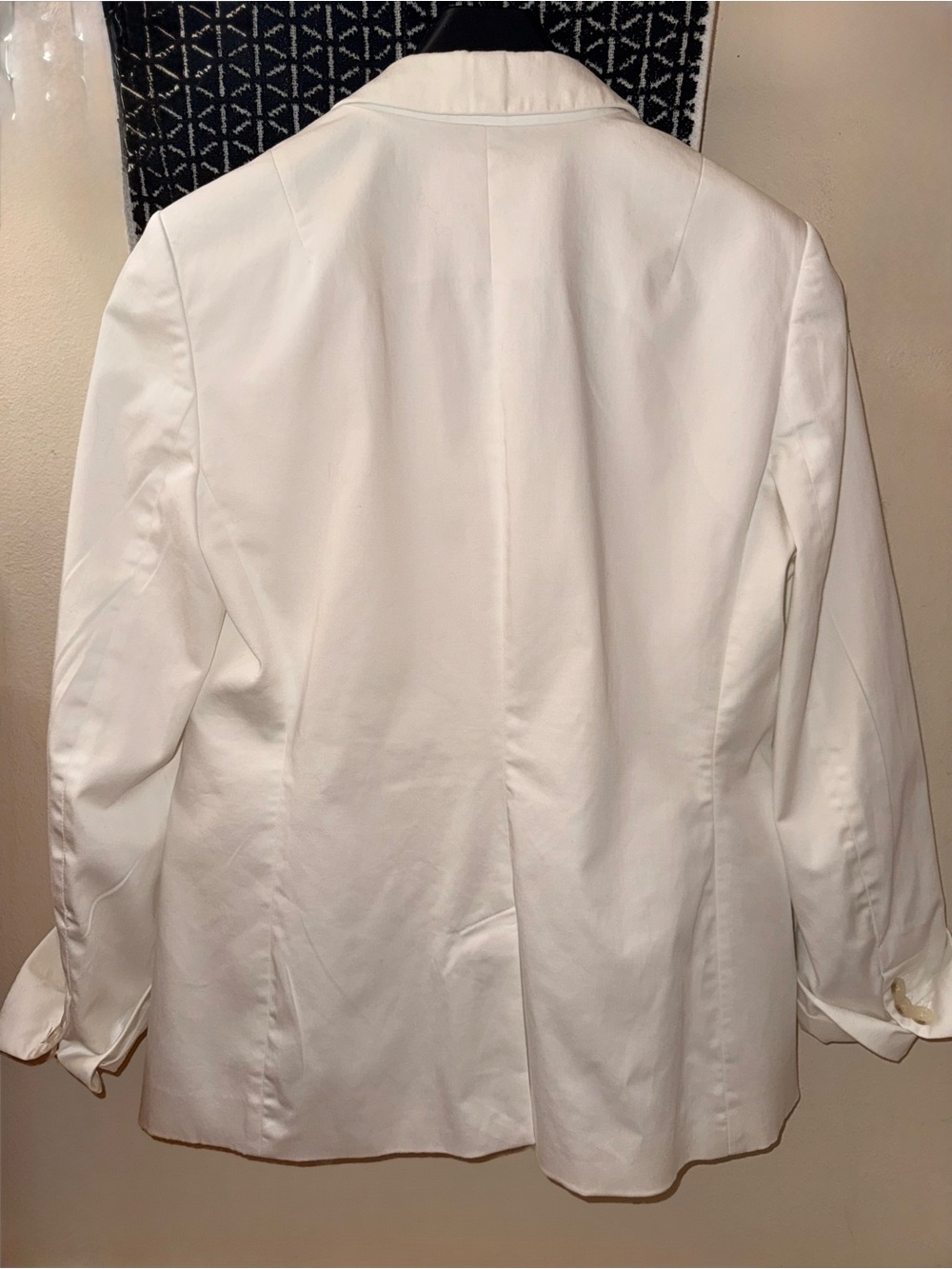 Banana Republic Beige Label White Lined Jacket - Picture 2 of 9